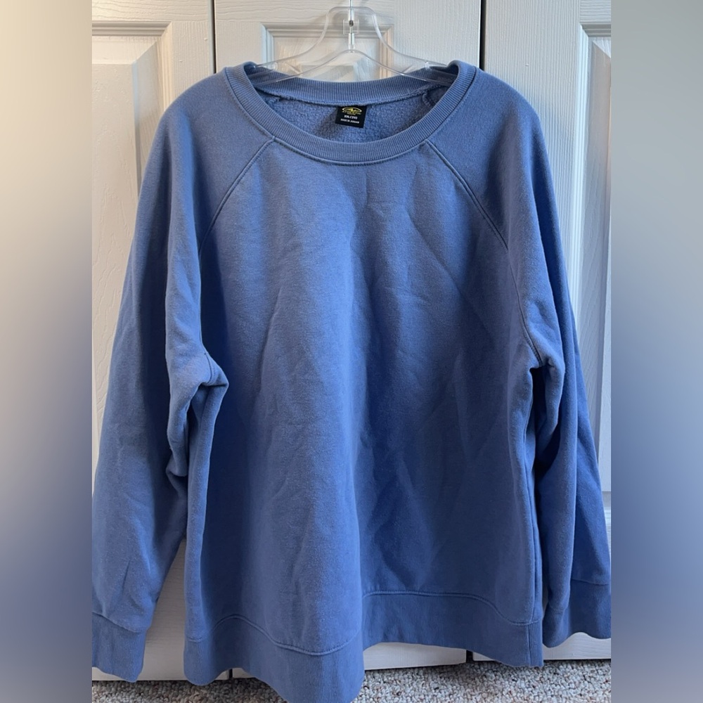 Blue Long Sleeve Sweater